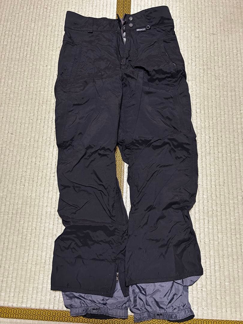 BURTON スノーボードウェア上下セット ブラック