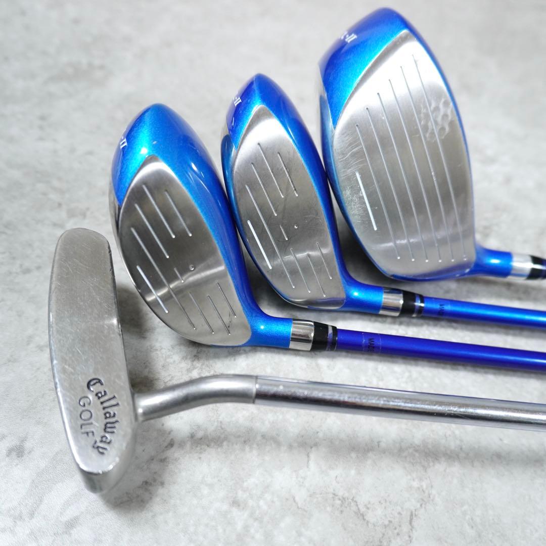 【美品】Callaway Caledonia クラブセット 9本 レディース