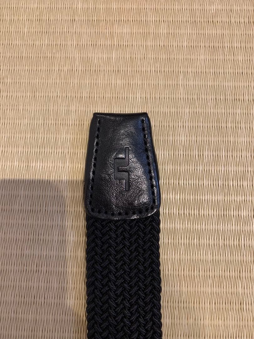 J.LINDEBERG ジェイリンドバーグ ストレッチメッシュベルト 黒 ゴルフ