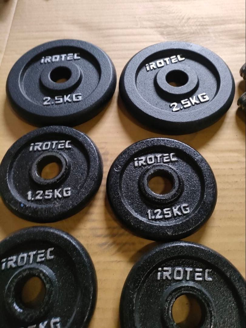iROTEC イヴァンコ　ダンベルセット 計16kg