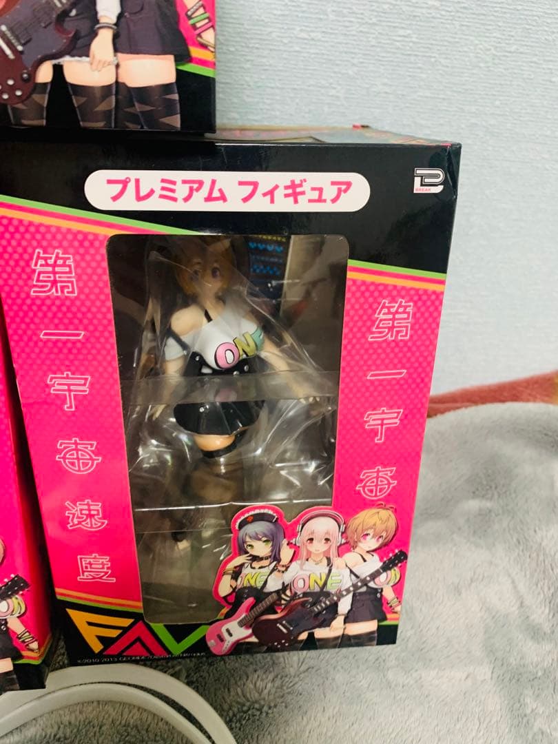 特典紙袋付き　全3種セット 第一宇宙速度　プレミアムフィギュア　すーぱーそに子