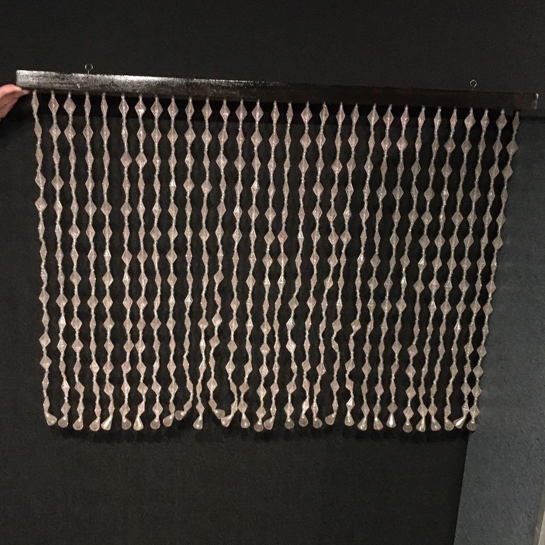 昭和　レトロ　★ビーズのれん　カーテン