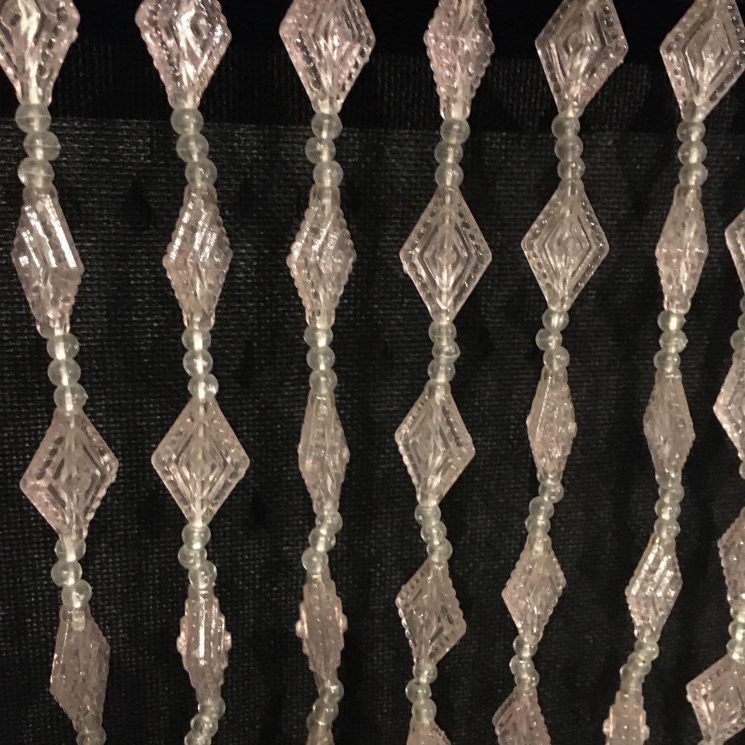 昭和　レトロ　★ビーズのれん　カーテン