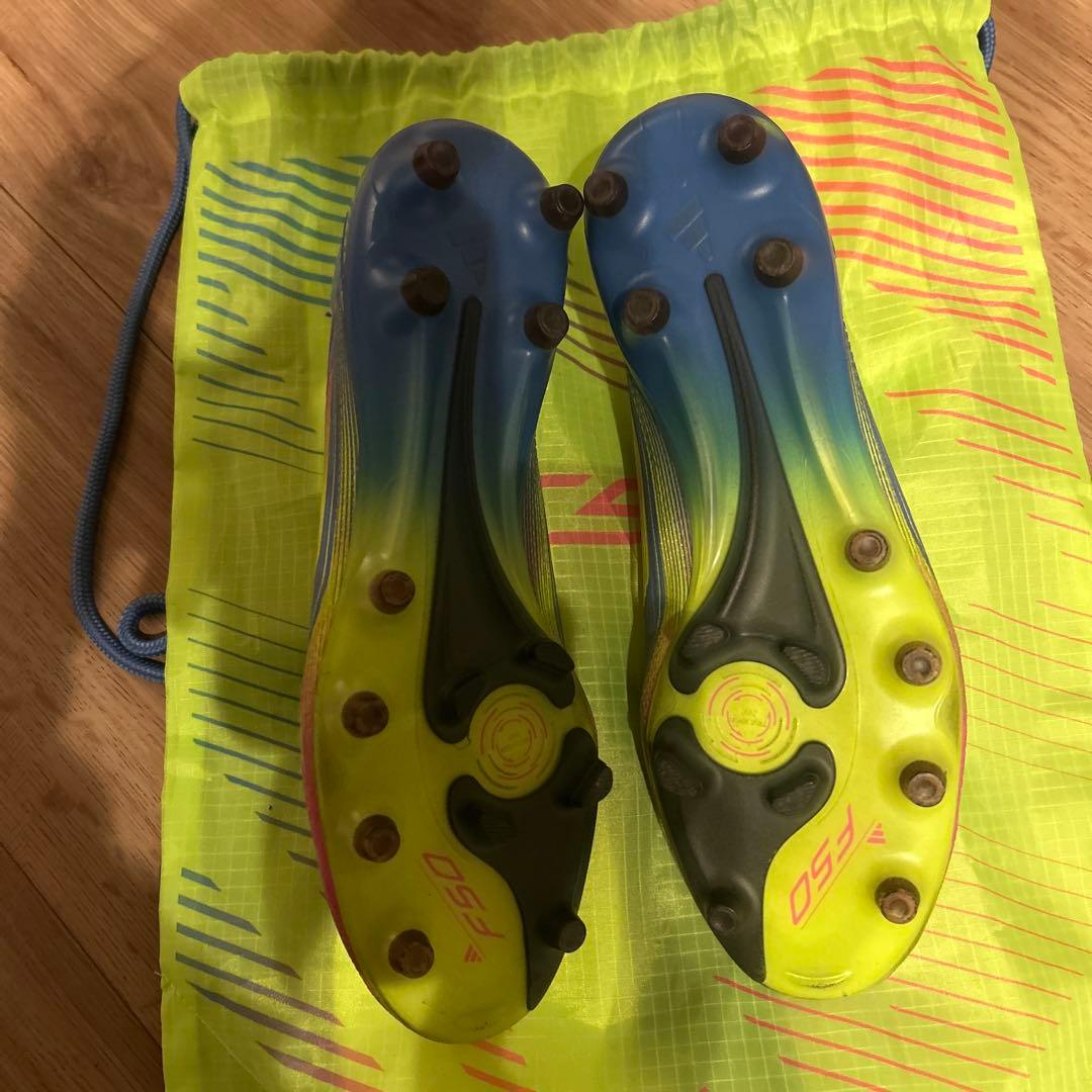 adidas F50 サッカースパイク　25
