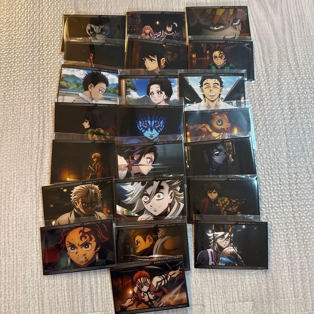 鬼滅の刃 トレーディングミニブロマイド 無限城編 コンプセット 全22種