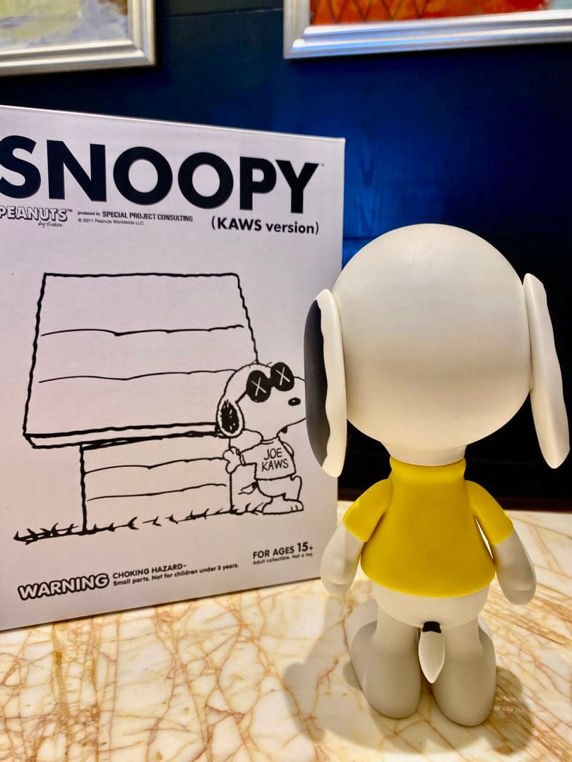 original fake KAWS MEDICOMTOY スヌーピー