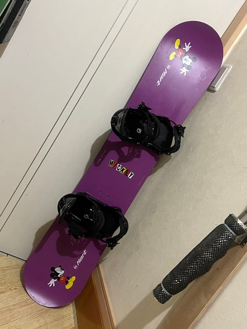 国産ボード！HART Mickey 138cm 新品バインセット