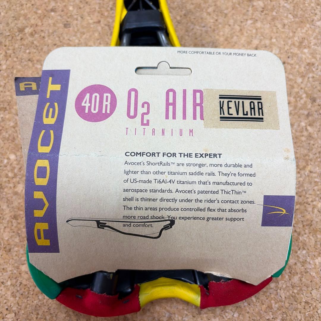 AVOCET O2 AIR 40R サドル チタン　ケブラー　OLD未使用品