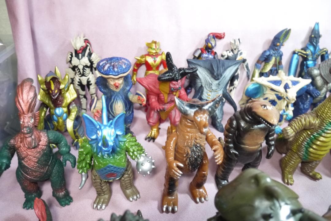 ウルトラ怪獣シリーズ　怪獣ソフビ　58体