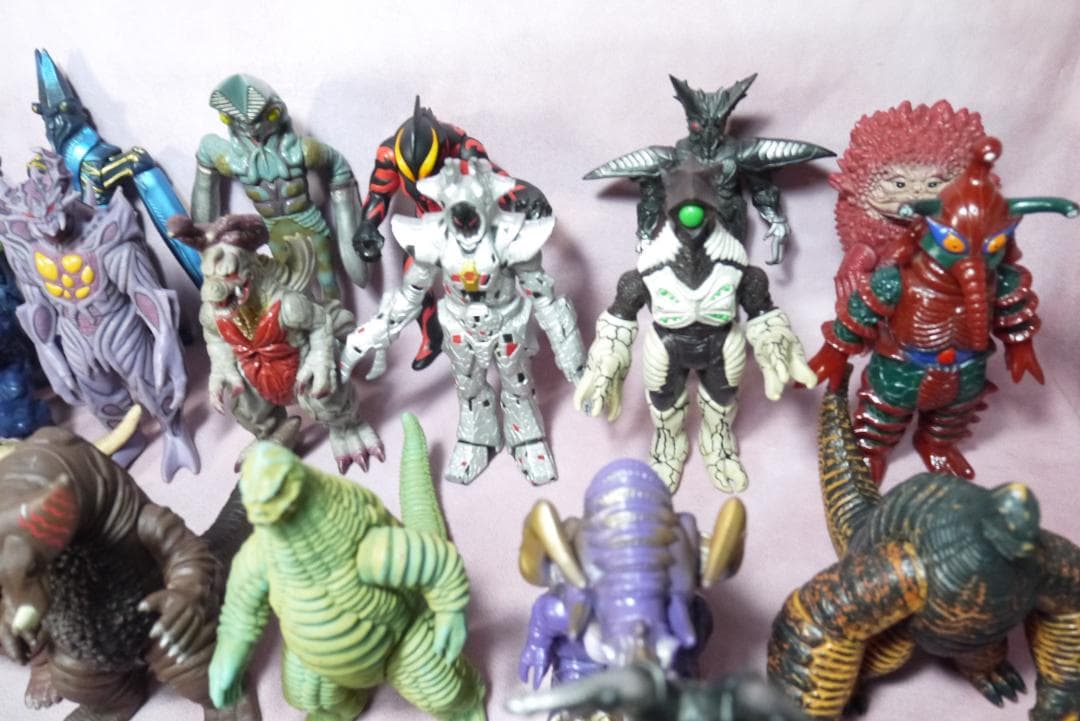 ウルトラ怪獣シリーズ　怪獣ソフビ　58体