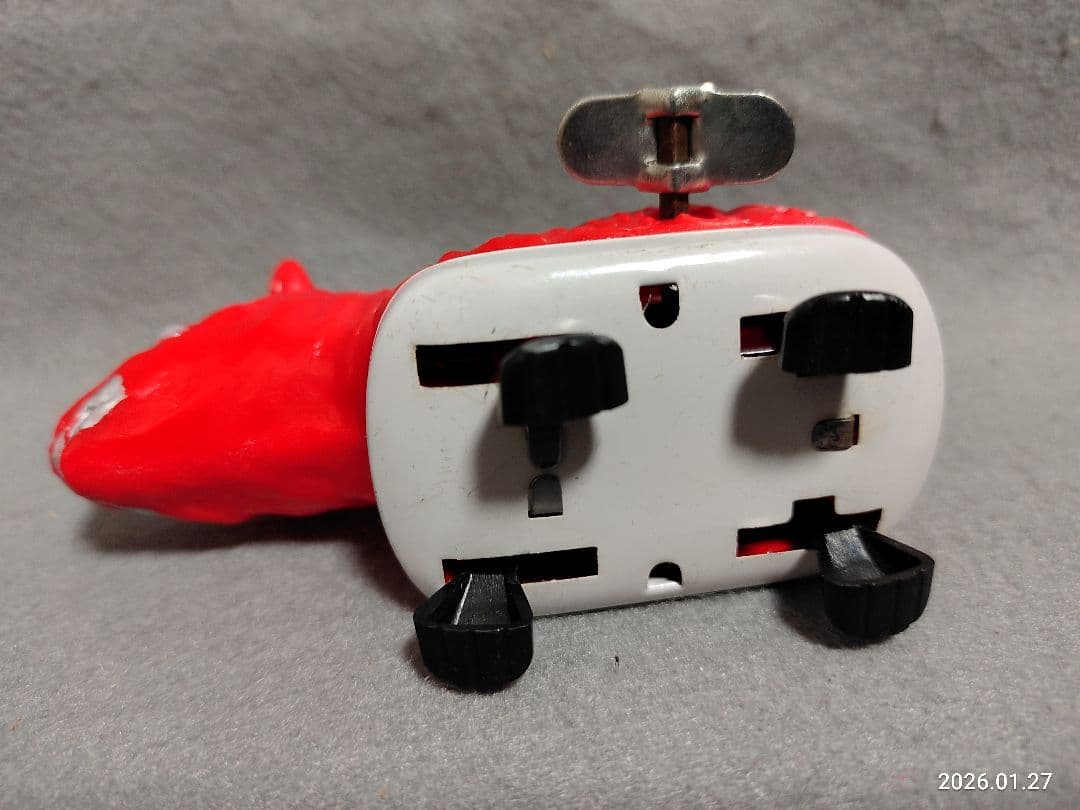 昭和レトロ 1970年代サイ ソフビゼンマイ歩行パチ怪獣 検索マルサンブルマァク