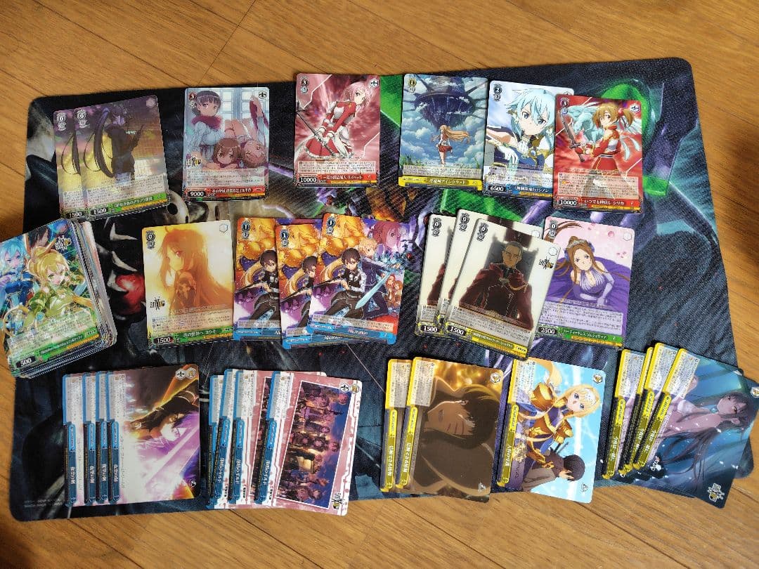 ヴァイスシュヴァルツ　ソードアート・オンライン　デッキ＋パーツ