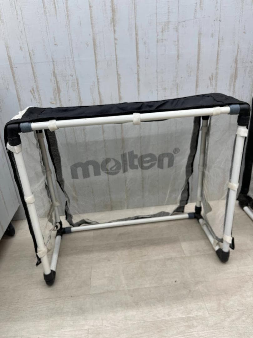 molten サッカー用 ミニゴール 組み立て式 2点 サッカー フットサル