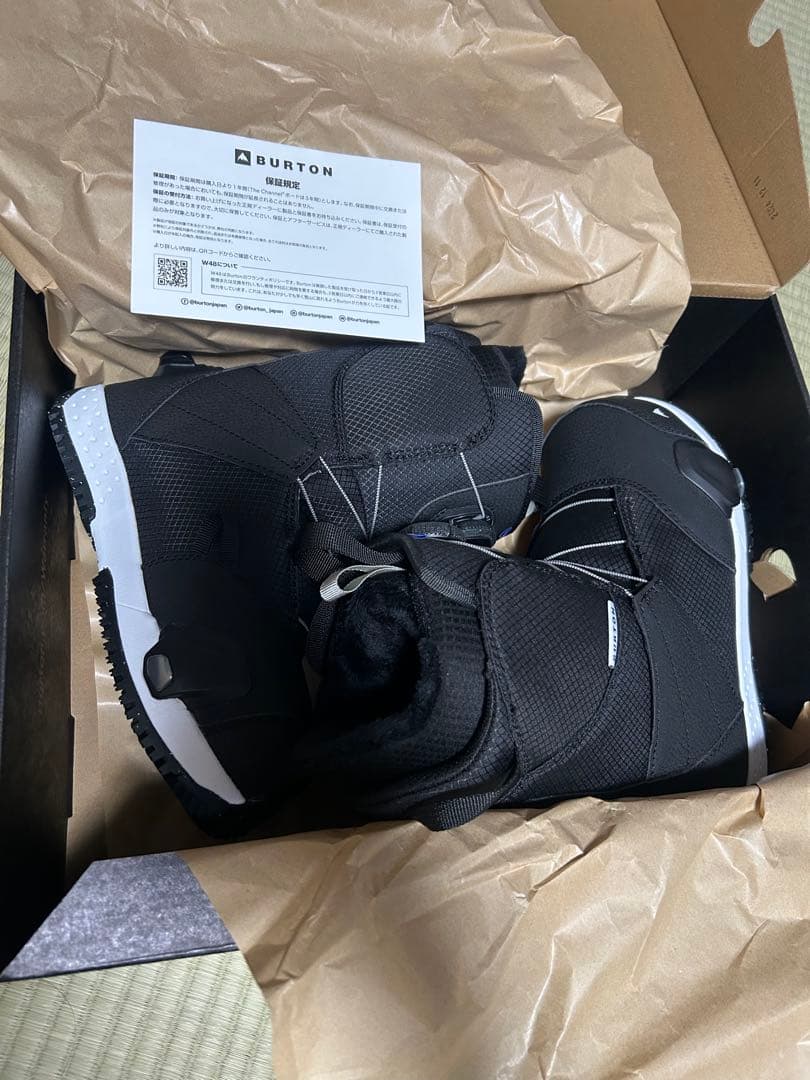 【美品】BURTON キッズ Step On small対応 23cm