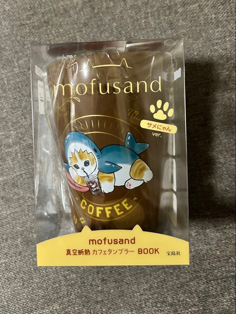 真空断熱　カフェタンブラー サメにゃん　スイーツにゃん ver. モフサンド