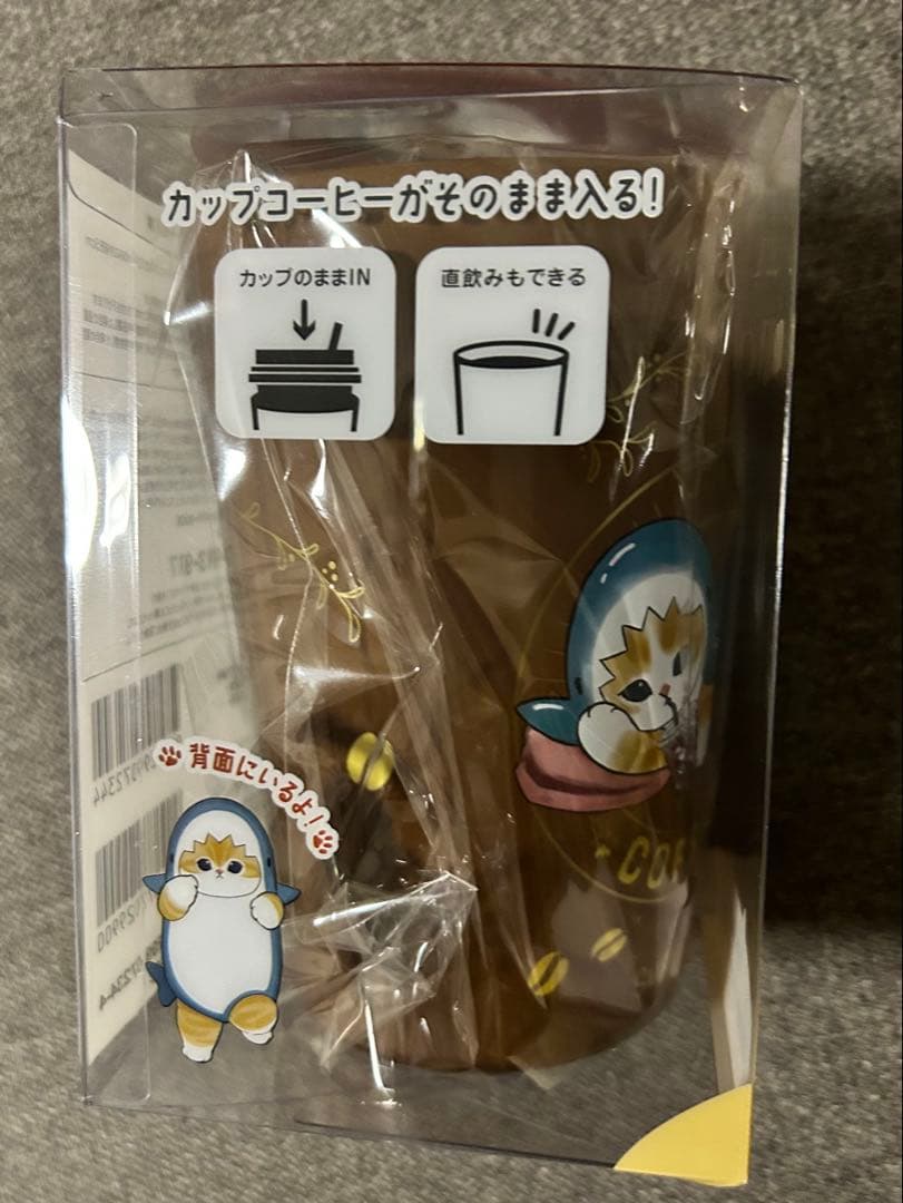 真空断熱　カフェタンブラー サメにゃん　スイーツにゃん ver. モフサンド