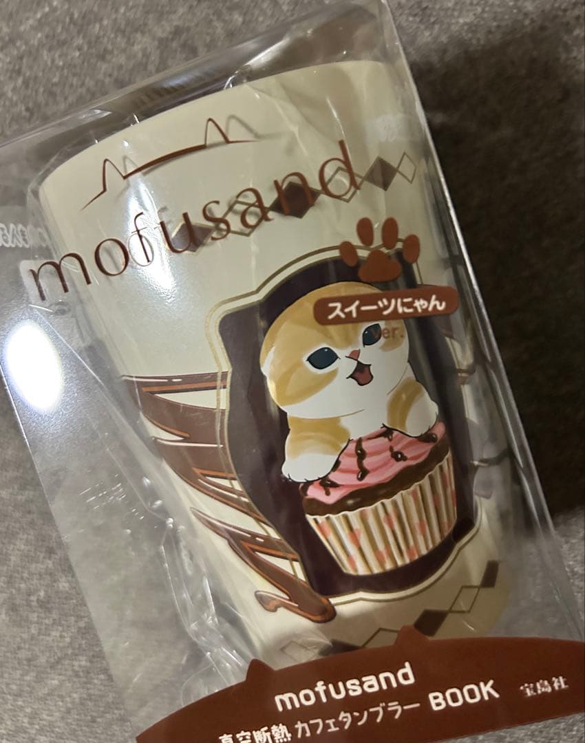 真空断熱　カフェタンブラー サメにゃん　スイーツにゃん ver. モフサンド