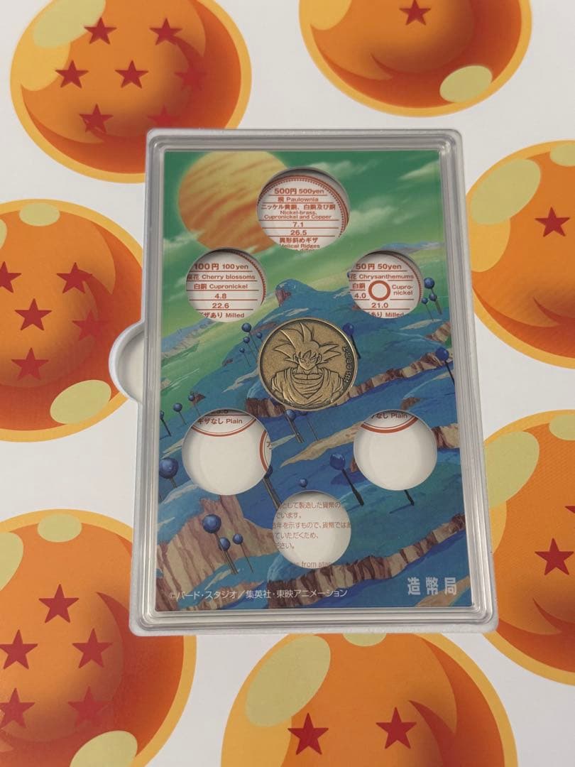 ドラゴンボール 40周年記念 貨幣セット ※新品未使用品