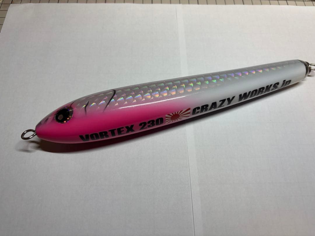 ルアー・フライ crazy works vortex230