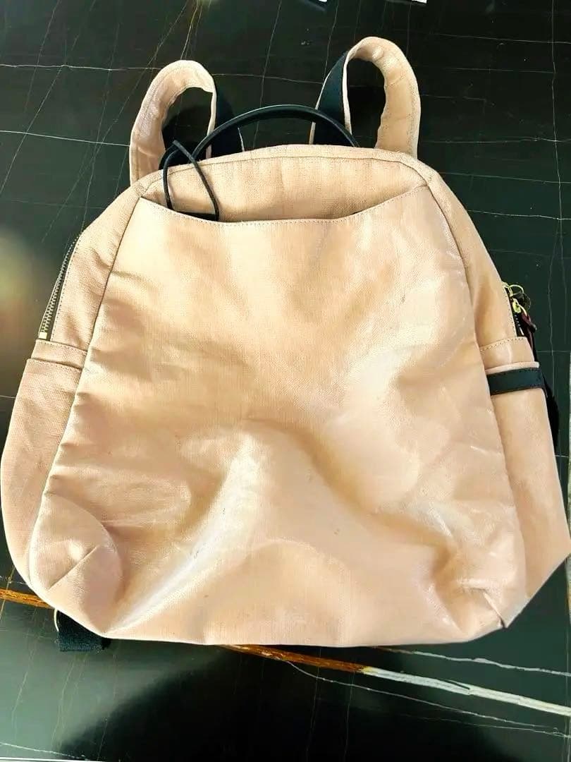 ジャックゴム☆ATELIER LIN LAMI バックパックused ピンク