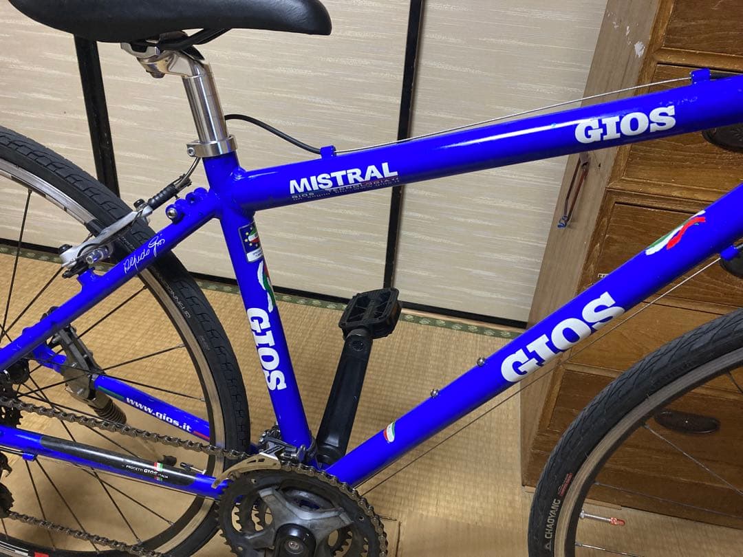 GIOS MISTRAL 700c ジオス　ミストラル ブルー 引取限定