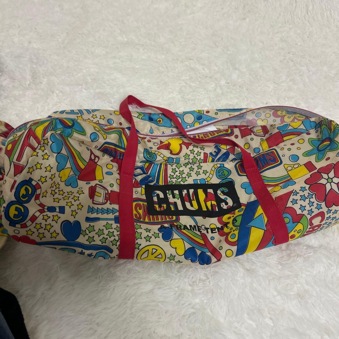 美品　CHUMS Aフレームテント3 Hippie