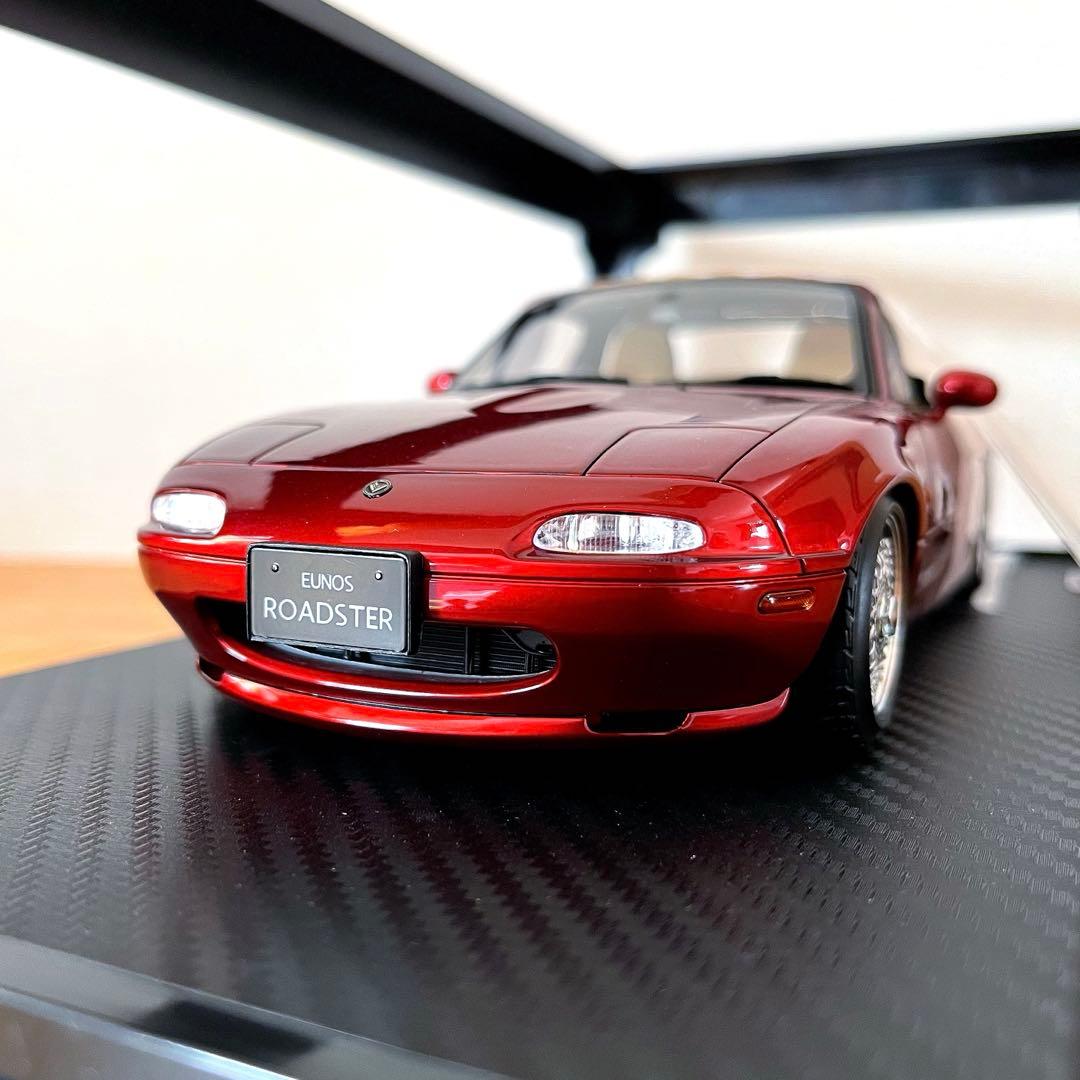 【美品】 1/18 イグニッションモデル ユーノスロードスター（NA）