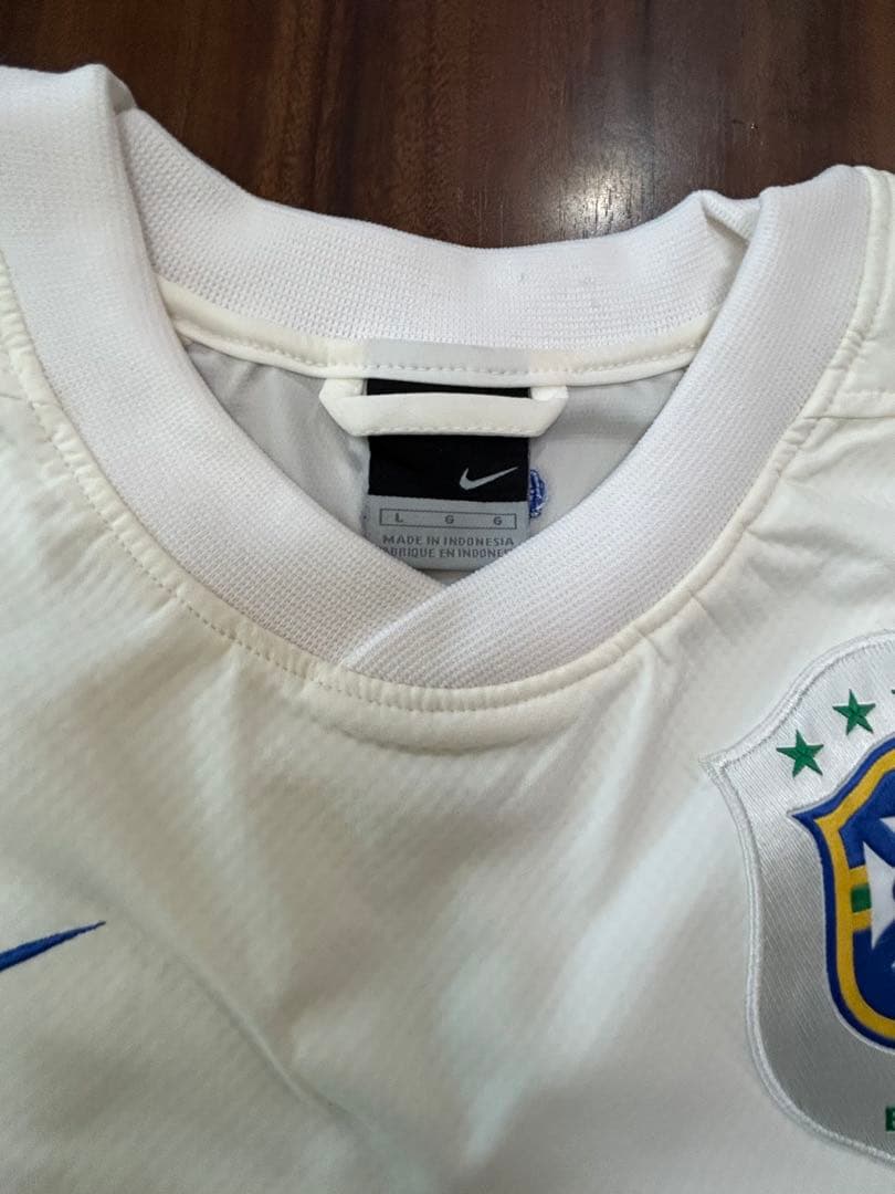 超貴重‼️ ブラジル代表•スタッフ支給品TRウエア・ホワイトUS−L・新品