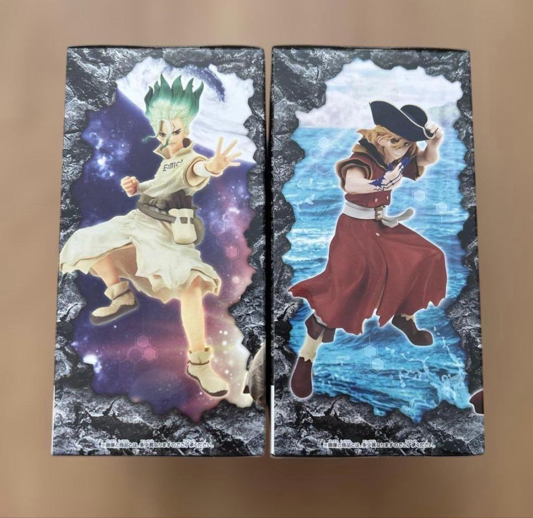 【未開封】Dr.STONE 造形の科学 石神千空 七海龍水 フィギュア セット