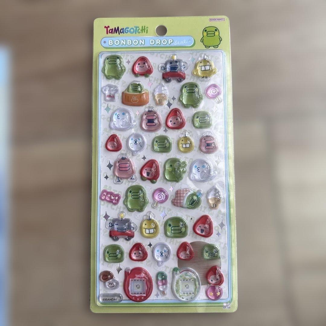 Tamagotchi BONBON DROP シール 4枚セット
