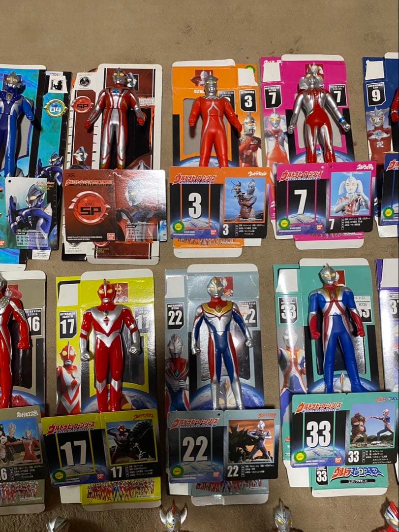 ウルトラマン ソフビ 30体 まとめ売り 箱付きあり