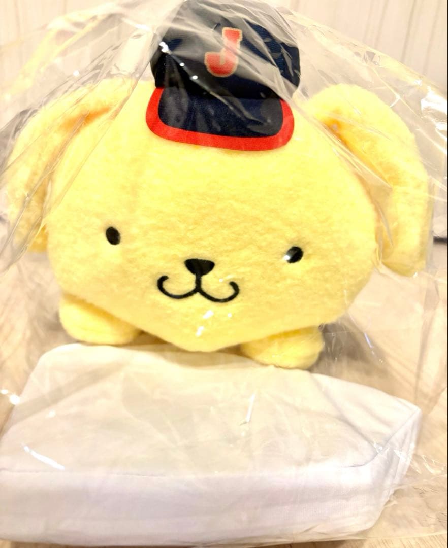 タイトーくじ　侍ジャパン×サンリオキャラクターズ Ａ賞　ポムポムプリン