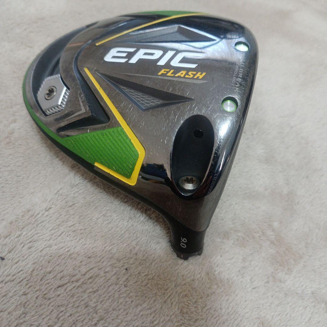 Callaway EPIC FLASH ドライバー9.0°ヘッドのみ