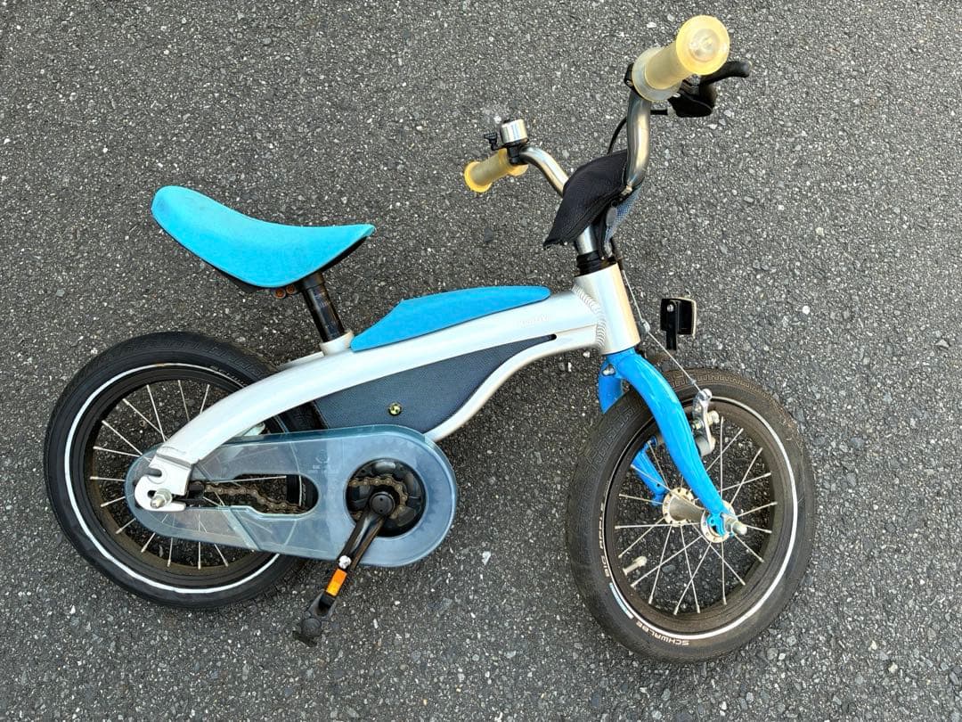 メルセデス・ベンツ 16インチキッズバイク ブルー　16型子供用自転車 青色