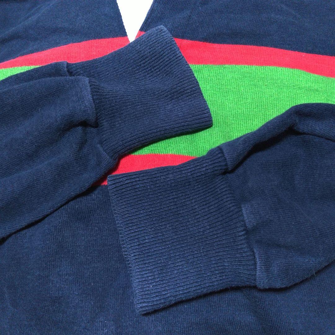 HARDIN KNITWEAR RUGBY ラガーシャツ L 90s vtg