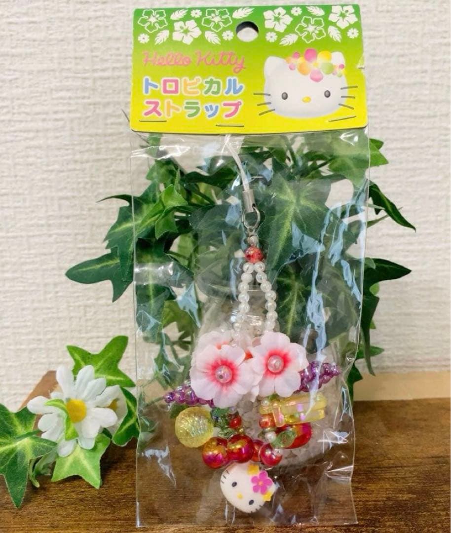 レア　サンリオ　ハローキティ トロピカルストラップ