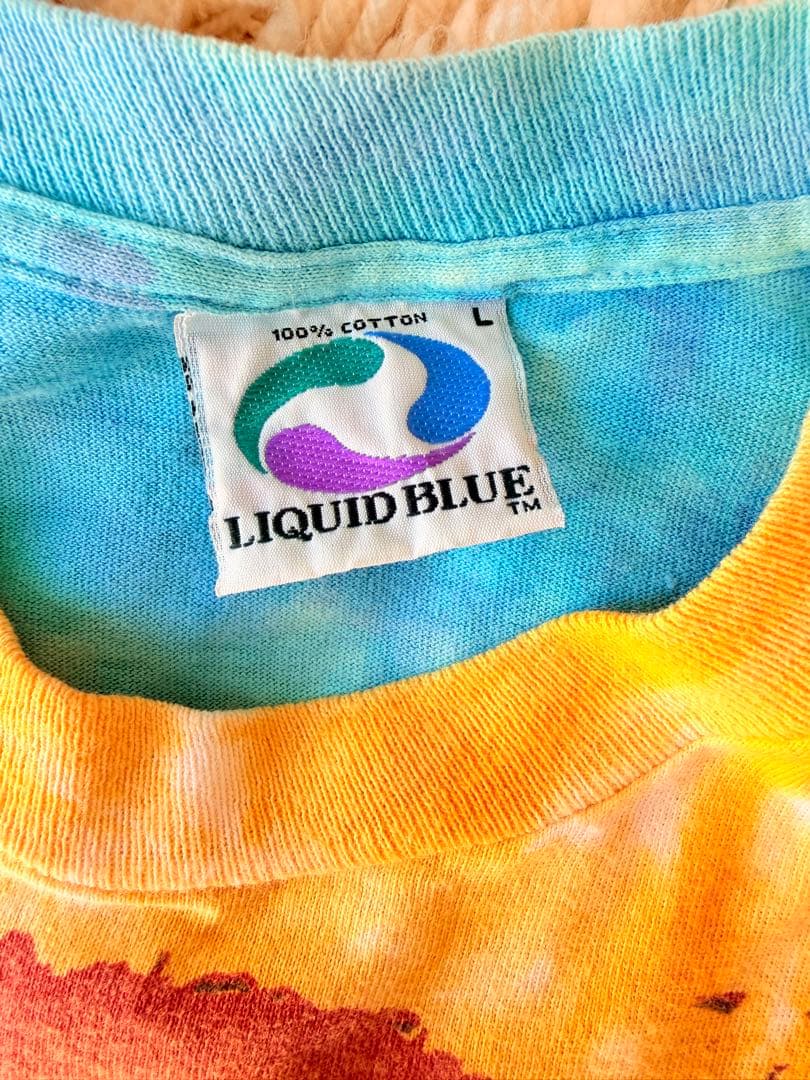 90' GUNS N' ROSES LIQUID BLUE Tシャツ Lサイズ