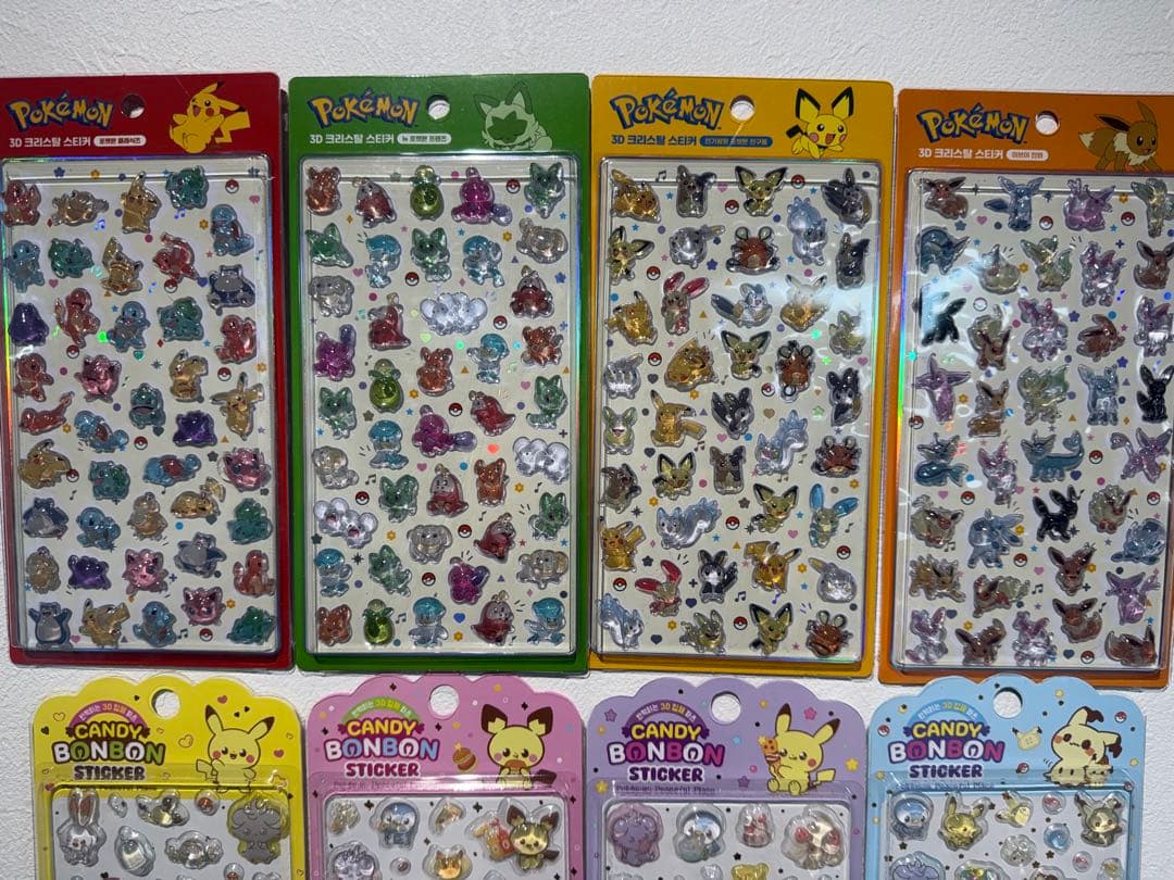 24時間以内発送！韓国限定 ポケモン&ポケピース 8セット