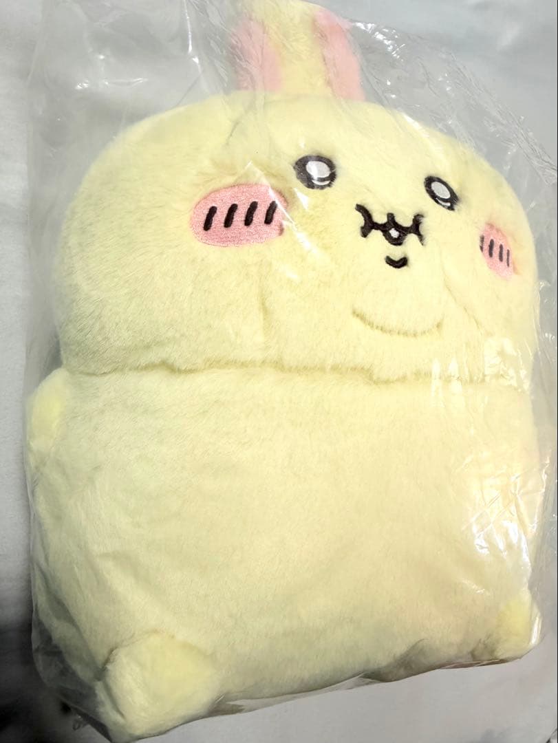 ちいかわ　重め！ ぼっちゃり抱っこぬいぐるみ　うさぎ　ぽっちゃり　お顔厳選　②