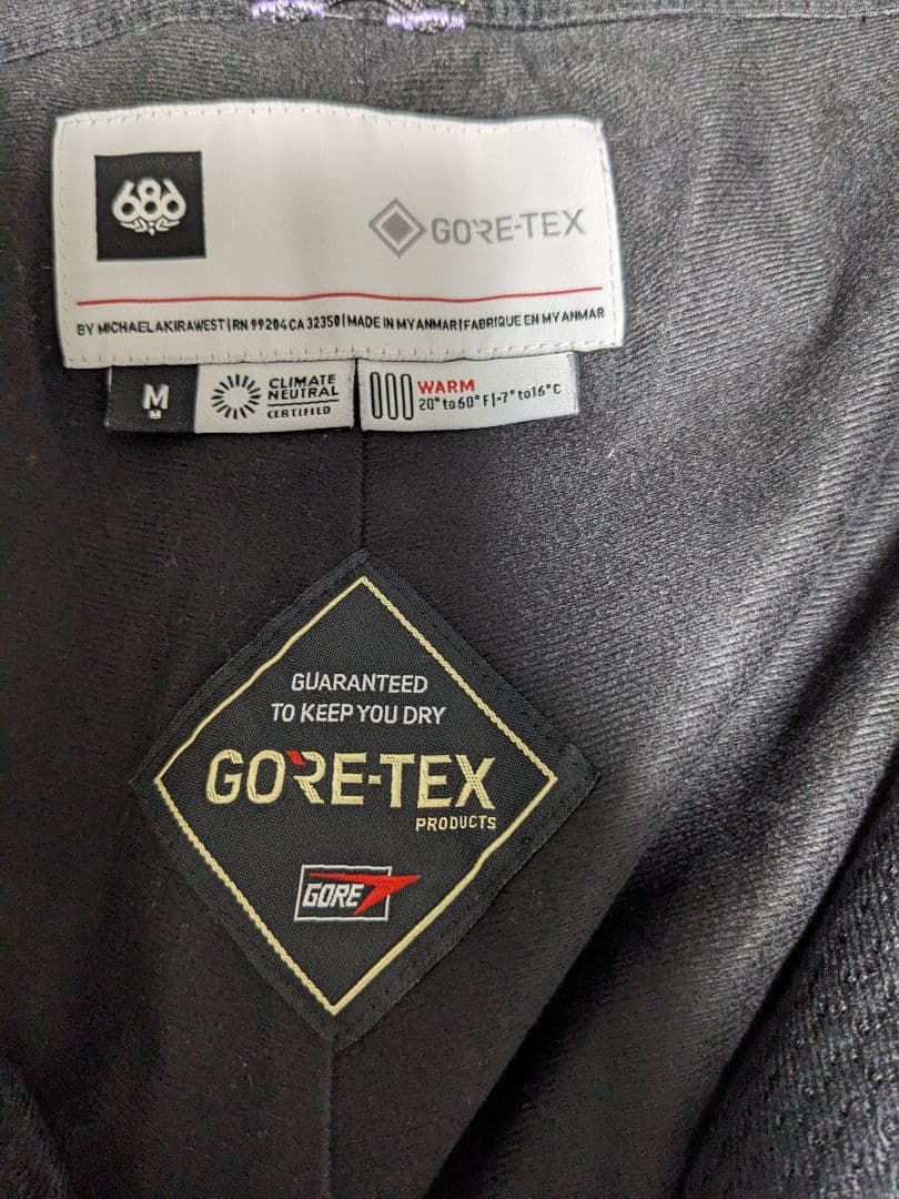 686 GORE-TEX Jacket&PANT　23-24　Mサイズ