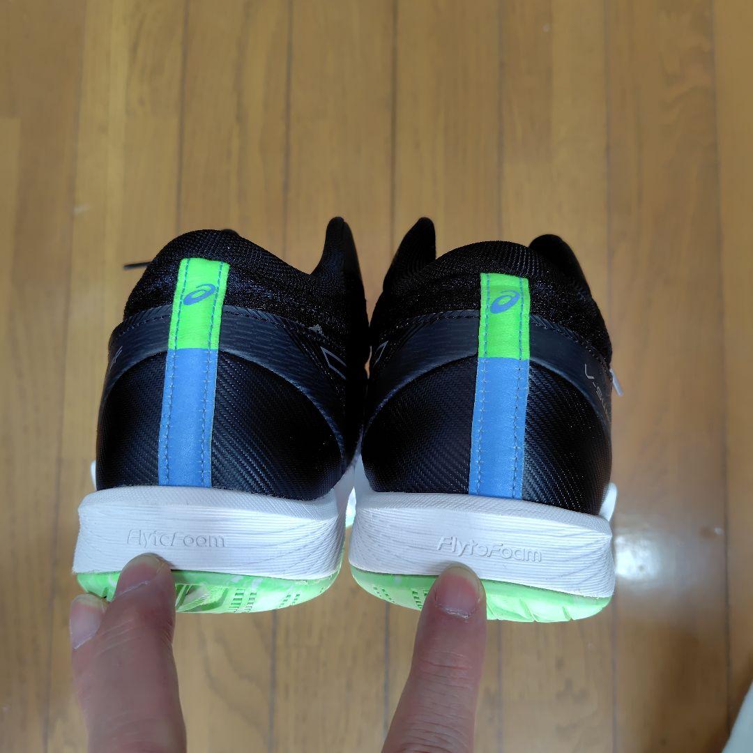 ASICS V-SWEEP FF バレーボールシューズ ブラック/グリーン