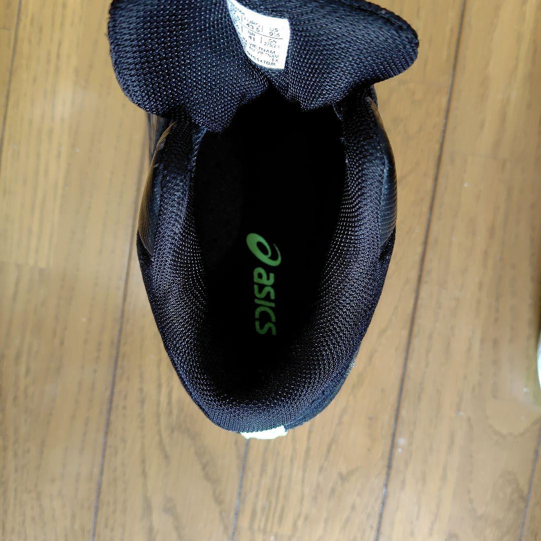 ASICS V-SWEEP FF バレーボールシューズ ブラック/グリーン