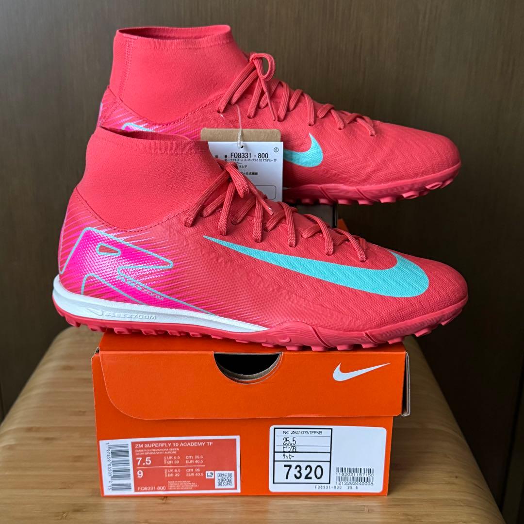 NIKE ナイキ ズームマーキュリアル スーパーフライ 10 アカデミー TF