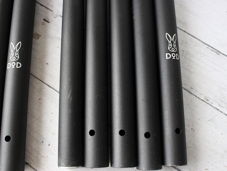 2セット DOD ビッグタープポール ブラック XP5-507K