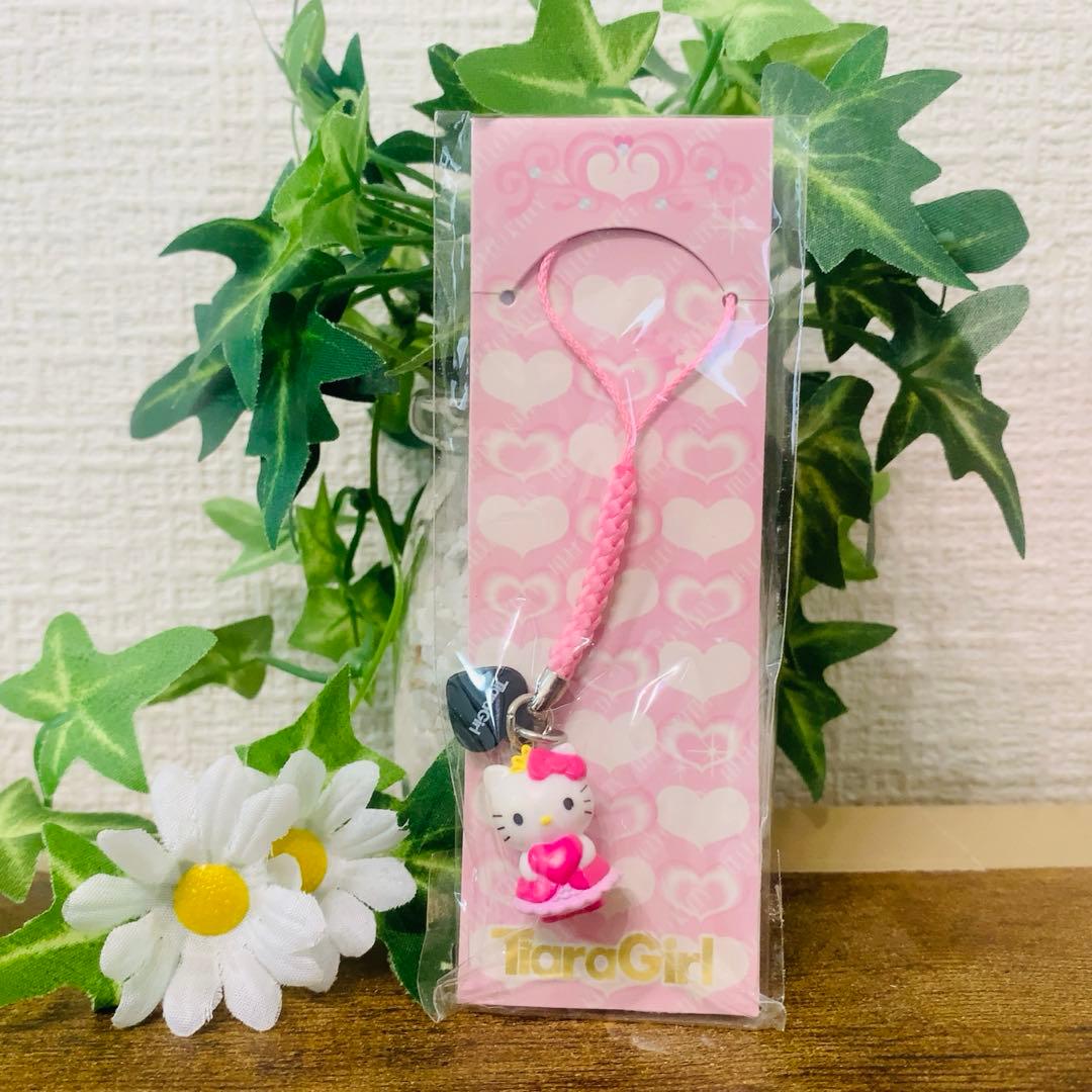 【非売品】ハローキティ Tiara Girl　ストラップ　激レア 入手困難　希少
