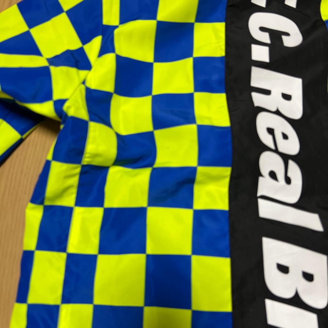 F.C.Real Bristol チェック柄ウィンドブレーカー
