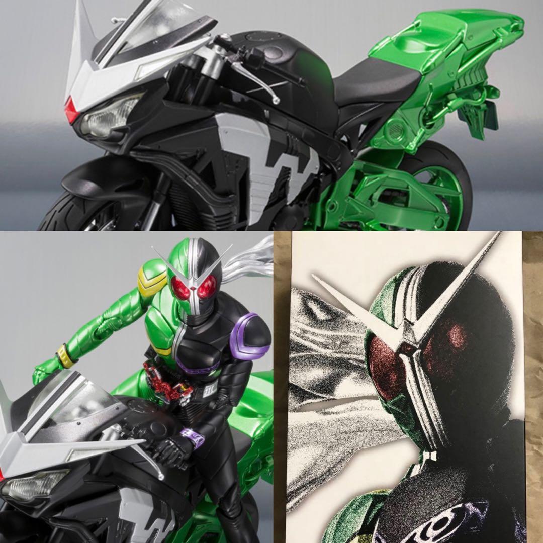 S.H.Figuarts真骨彫製法 仮面ライダーW サイクロンジョーカー＆バイク