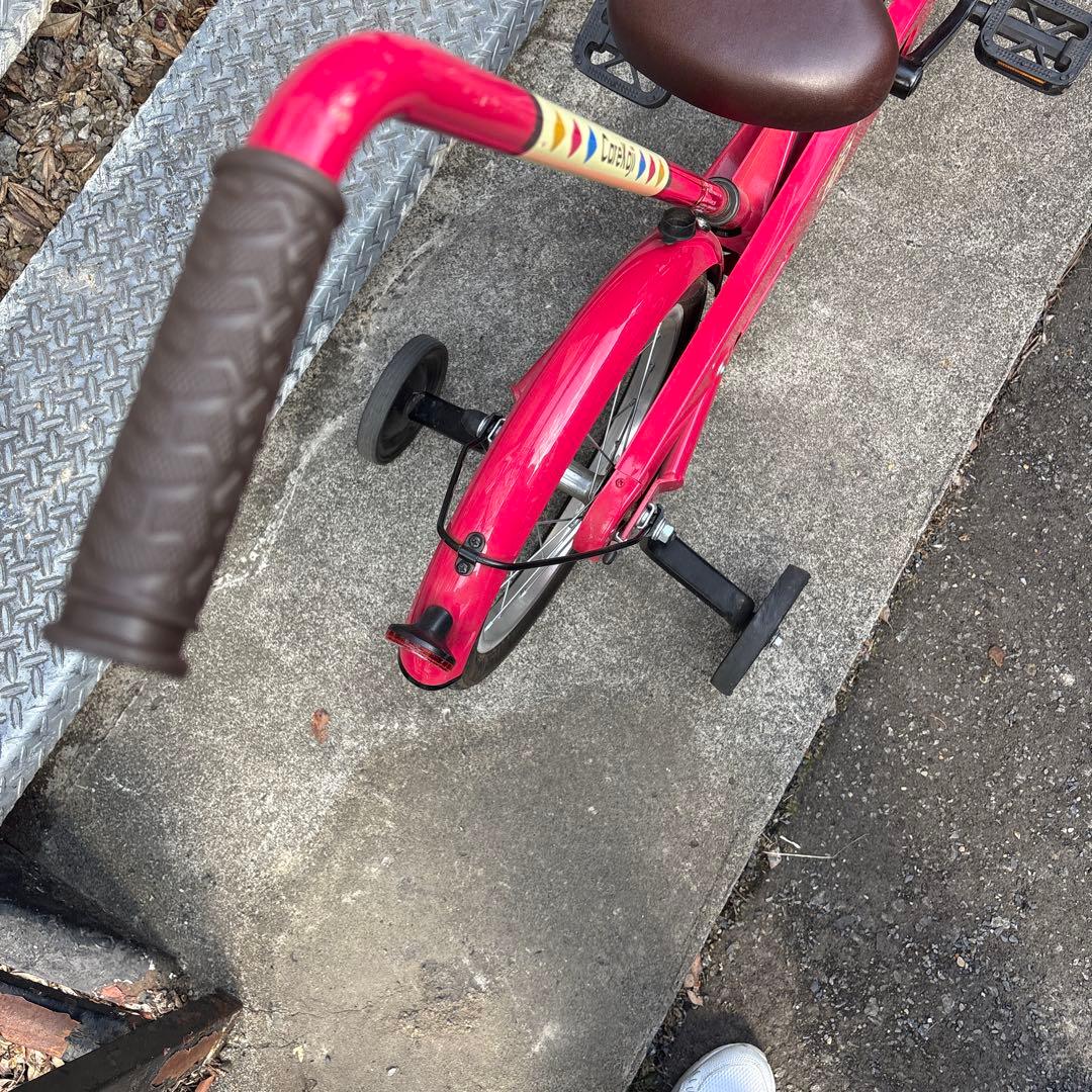 People CareKaji 3to7 赤 キッズ自転車