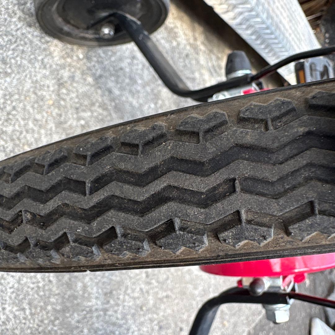 People CareKaji 3to7 赤 キッズ自転車