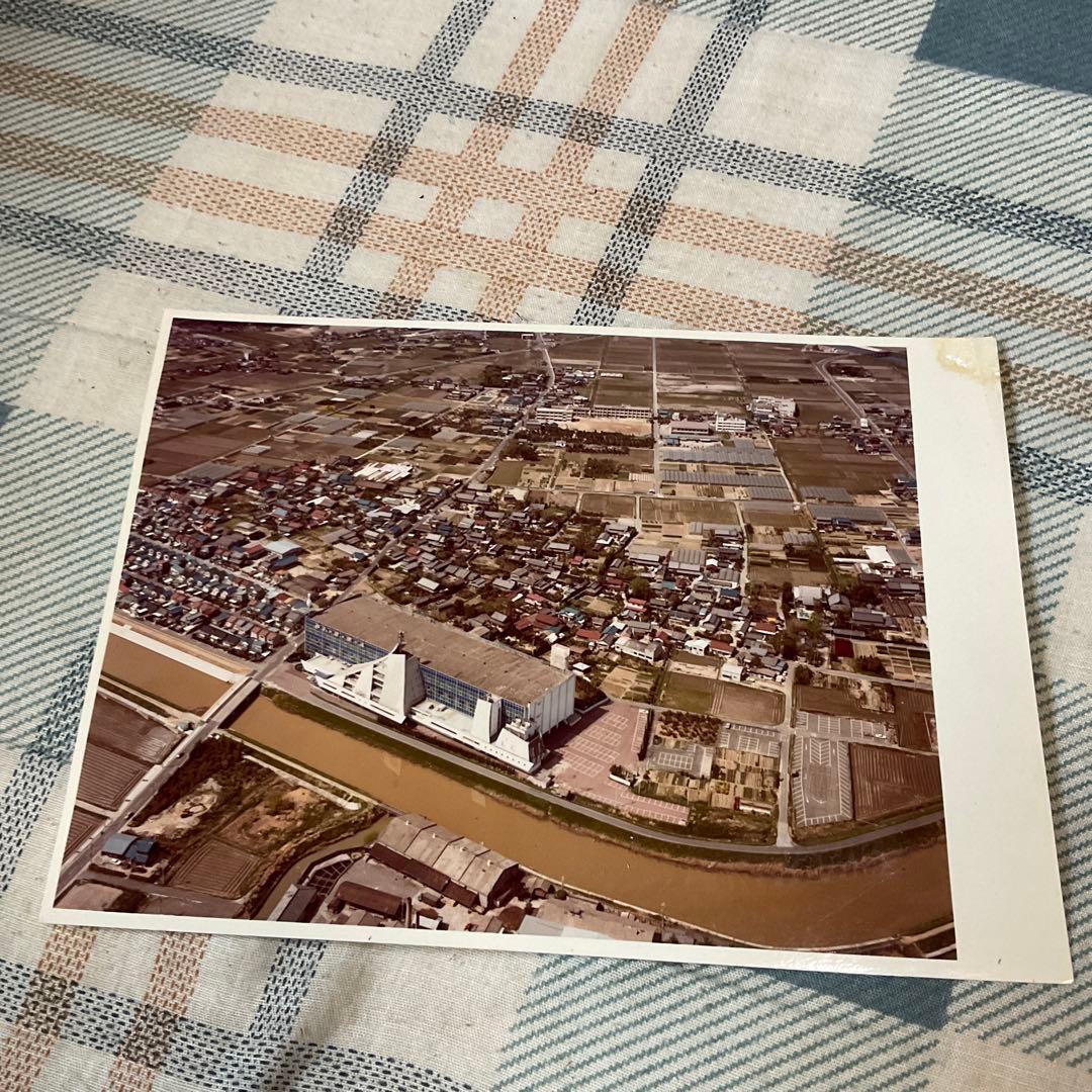 名古屋トーヨーボウル　航空写真全景　【オープン当時のトーヨーボウルの写真】